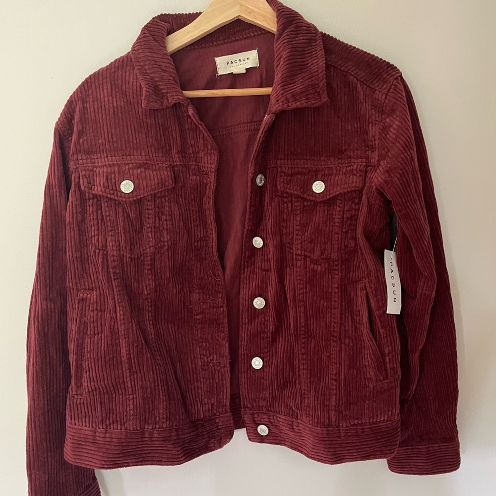 NWT Pacsun corduroy trucker jacket sz M